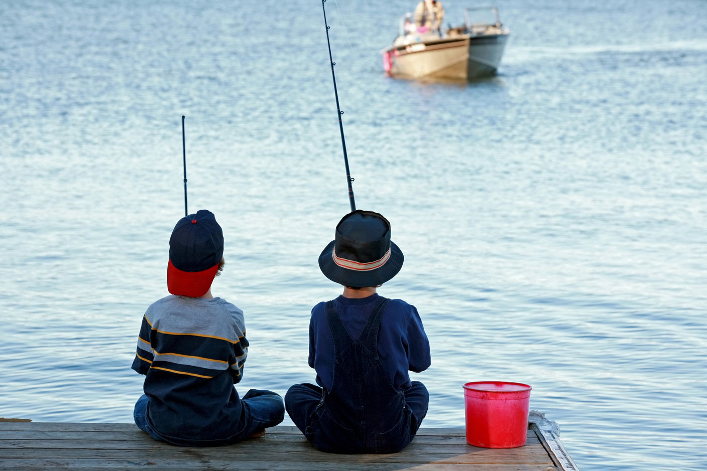 Children Fishing