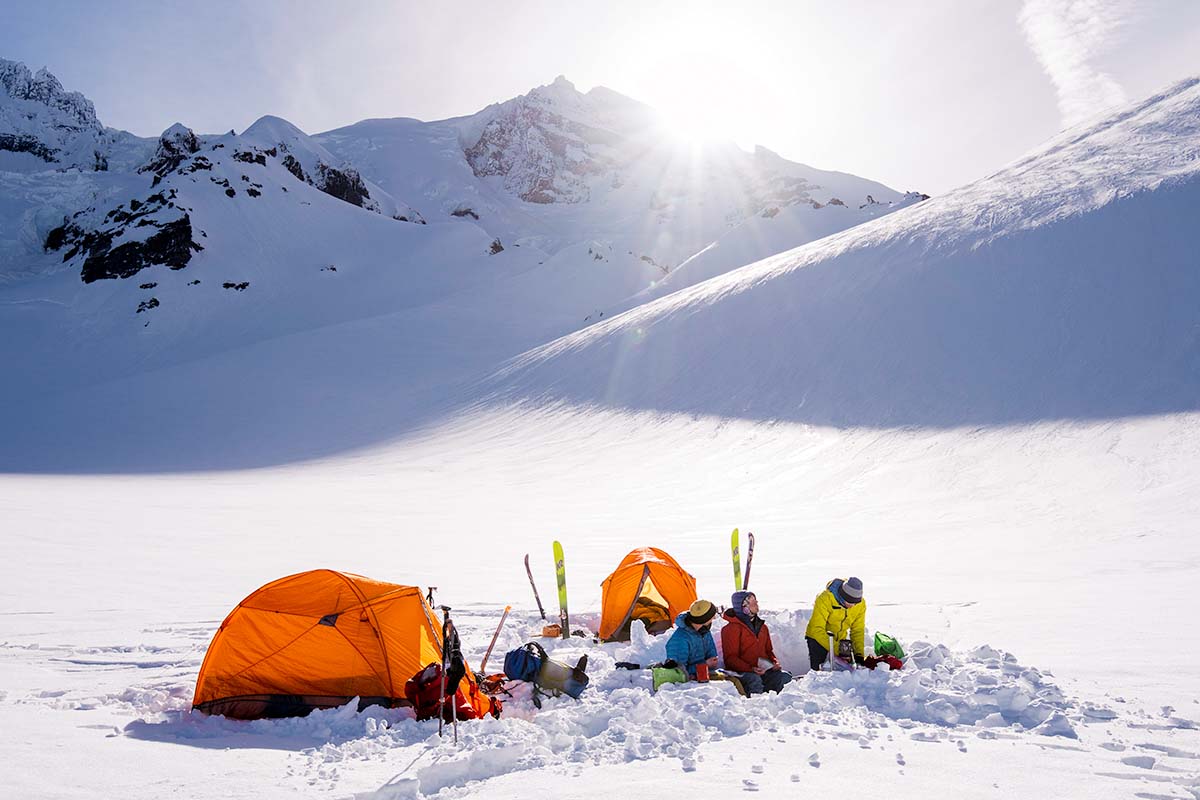 winter camping