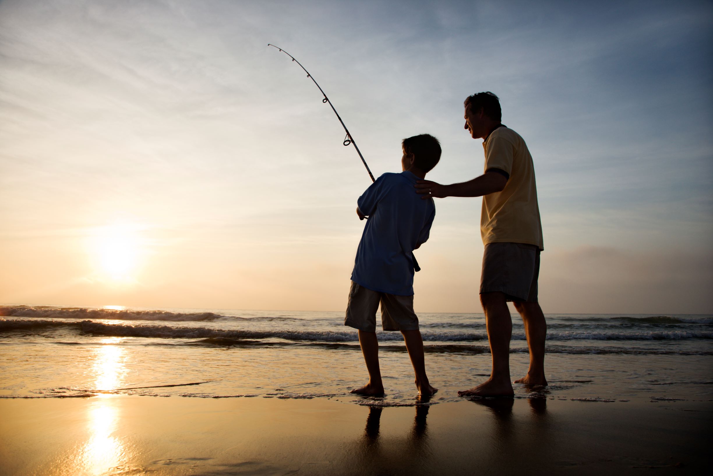 Children Fishing